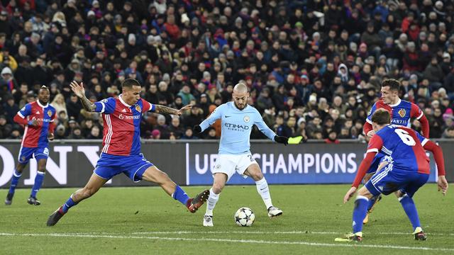 Les Bâlois n'ont pas fait le poids lors du match aller face à Manchester City. [Urs Lindt]