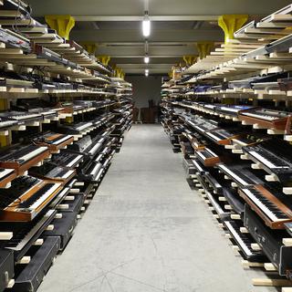 L'incroyable collection d'instruments électroniques du Smem à Fribourg. [smemmusic.ch - DR]