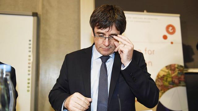 L'ex-président catalan Carles Puigdemont, photographié le 22 janvier 2018 à Copenhague. [EPA/Keystone - Tariq Mikkel]