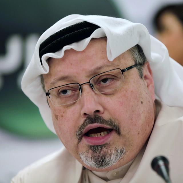 Le journaliste saoudien Jamal Khashoggi en février 2015 à Manama. [AP/Keystone - Hasan Jamali]