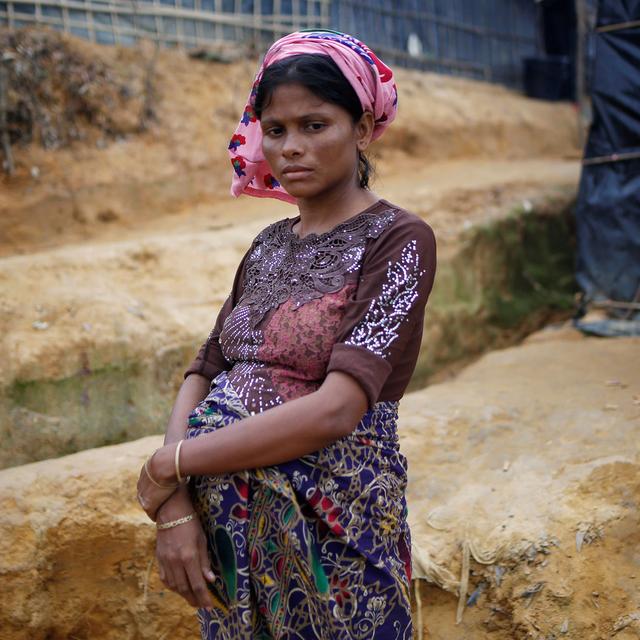 Trente bébés naissent chaque jour dans les camps de réfugiés rohingyas du sud du Bangladesh. [Reuters - Adnan Abidi]