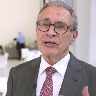 Claude Haegi, ancien conseiller d'Etat PLR genevois. [youtube.com]