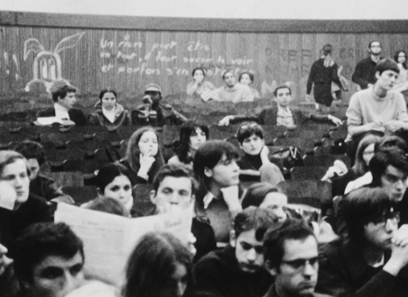 Etudiants en Mai 68. [RTS]