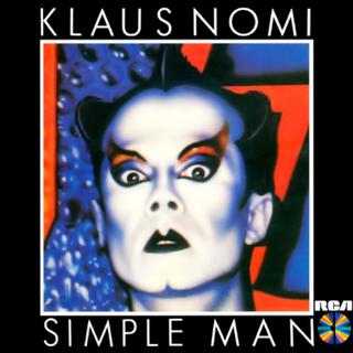 Couverture de l'album "simple man" de Klaus Nomi. [RCA]