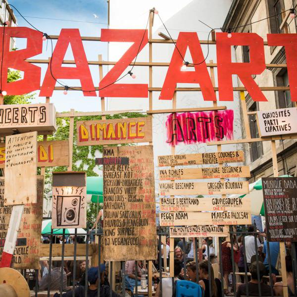 Le festival Baz'arts rue Lissignol à Genève en 2017. [baz-art.ch - DR]