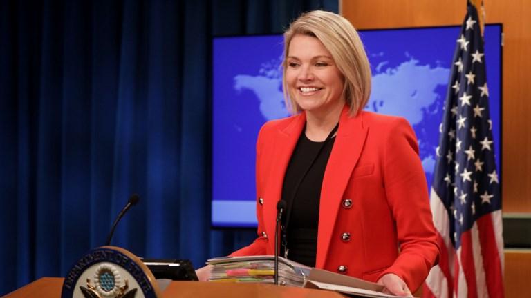 Heather Nauert, ancienne journaliste de la chaîne Fox News, sera l'ambassadrice des Etats-Unis à l'ONU. [AFP - Yasin Ozturk]