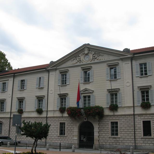 Le Palazzo delle Orsoline, à Bellinzone, siège du gouvernement tessinois. [m4.ti.ch]