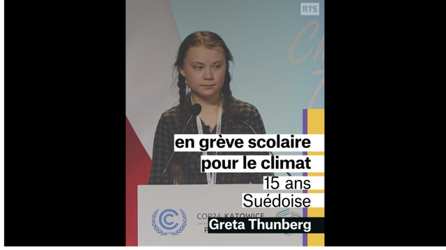 La jeunesse pour le climat en 2018