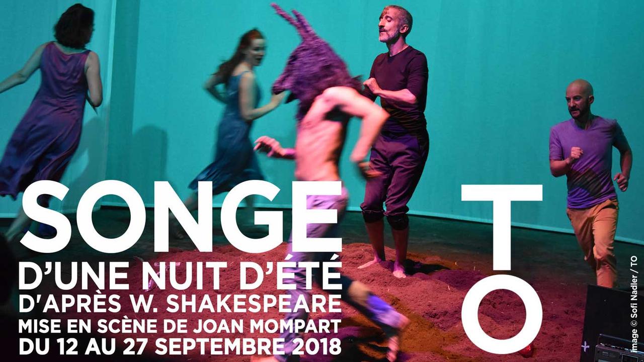 Visuel "Songe d'une nuit d'été", mise en scène de Joan Mompart au Théâtre de l'Orangerie à Genève. [Théâtre de l'Orangerie - Sofi Nadler]
