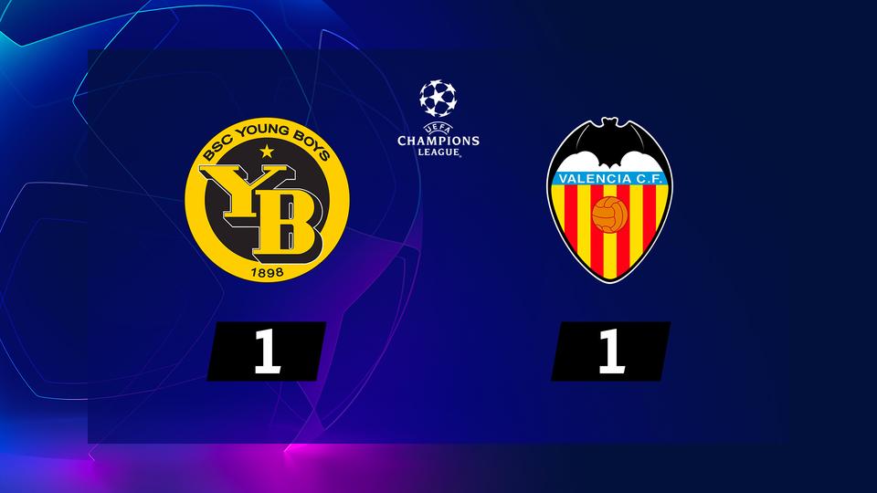 3e journée, Young Boys - Valencia (1-1): le résumé de la rencontre