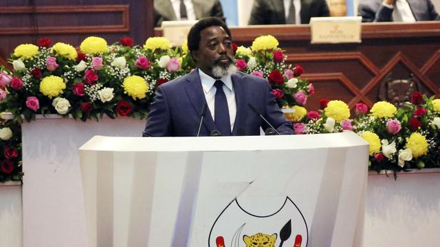 Le président congolais Joseph Kabila. [AP/Keystone - John Bompengo]