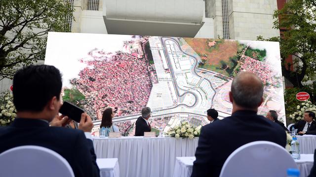 Ce Grand Prix se déroulera aux abords du stade national. [Nhac Nguyen]