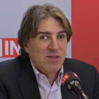 Le président du Conseil d'Etat tessinois Manuele Bertoli. [RTS - Gaël Klein]