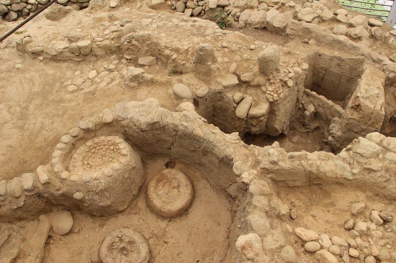 Lieu cérémonial sur le site archéologique de Santa Ana-La Florida près de Palanda en Equateur. [cirad - Claire Lanaud]