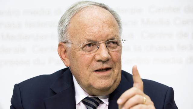 Le ministre de l'Economie Johann Schneider-Ammann est rentré de sa visite dans les pays d'Amérique du Sud. [Keystone - Peter Klaunzer]