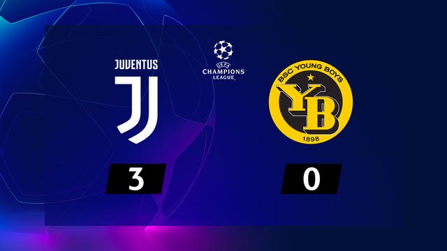 2e journée, Juventus - Young Boys (3-0): le résumé de la rencontre