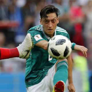 Le joueur allemand d'origine turque Mesut Özil. [EPA/Keystone - Robert Ghement]