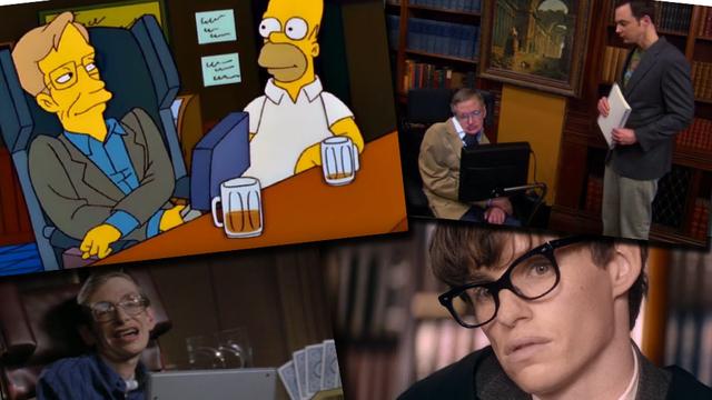 Stephen Hawking est apparu dans plusieurs séries et films.