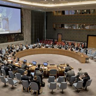 Le Conseil de sécurité de l'ONU. [United Nations/AP/Keystone - Manuel Elias]