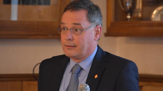 Pascal Eschmann est devenu le nouveau président du PDC Jura [RTS - Gaël Klein]