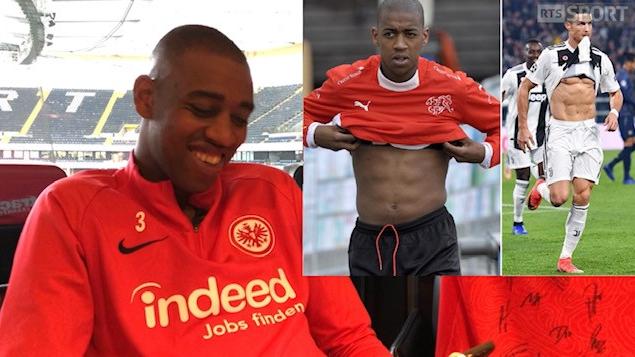 Gelson Fernandes ne s'est pas laissé démonter devant certaines questions impertinentes. [Miguel Bao]