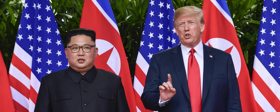 Que dit l'accord entre Kim Jong-un et Donald Trump? [AFP - Susan Walsh]