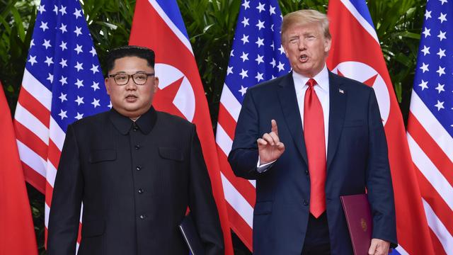 Que dit l'accord entre Kim Jong-un et Donald Trump? [AFP - Susan Walsh]