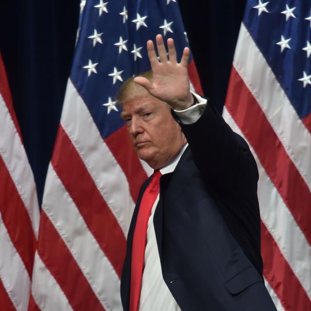Le président américain Donald Trump. [AFP - Nicholas Kamm]