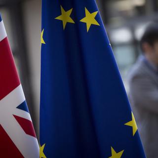 L'UE et Londres parviennent à un accord provisoire sur leur relation post-Brexit. [Keystone - Virginia Mayo]