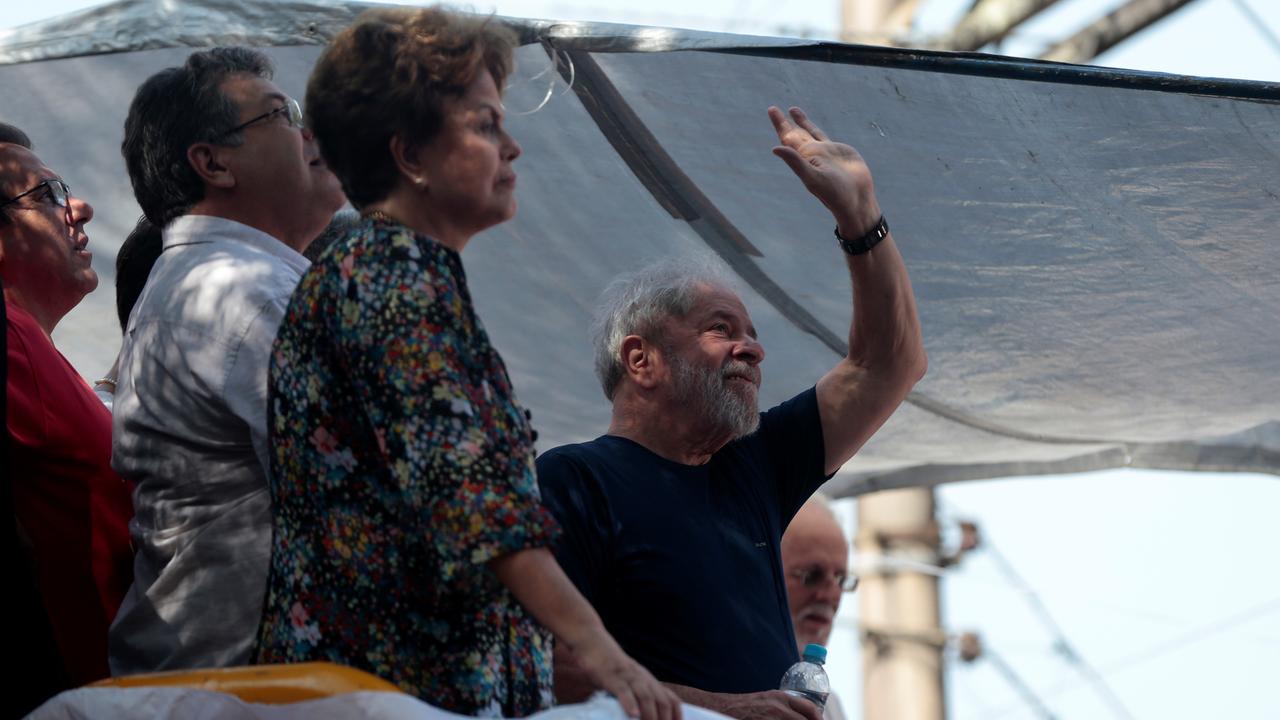 Lula a encore assisté à une messe en l'honneur de sa femme samedi matin. [Reuters - Leonardo Benassatto]