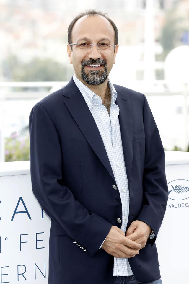 Le réalisateur Asghar Farhadi au 71e Festival de Cannes. [AFP - Dave Bedrosian / Geisler-Fotopress]