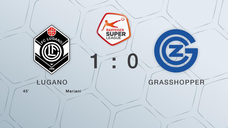 22e journée, Lugano - Grasshopper (1-0)