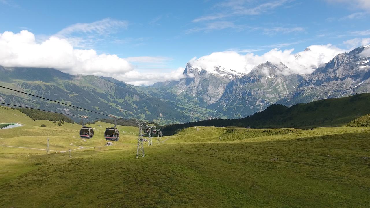 Dans le projet V-Bahn, une télécabine doit relier Grindelwald au glacier de l'Eiger, une autre aux Männlichen. [jungfrau.ch]
