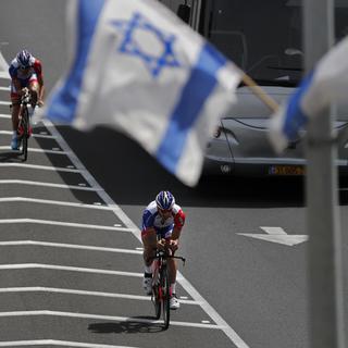 Le Tour d’Italie cycliste s’élancera de Jérusalem. [AFP - Thomas Coex]