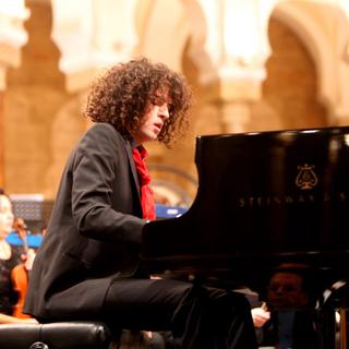 Le pianiste Simón Ghraichy. [AFP - Cortesia/Notimex]