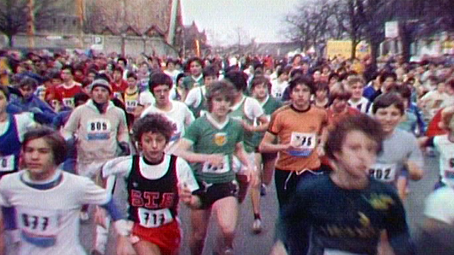 Edition 1981 de la Course de l'Escalade.