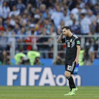 Lionel Messi et l'Argentine n'ont pas droit à l'erreur face à la Croatie. [Keystone - Victor Caivano]