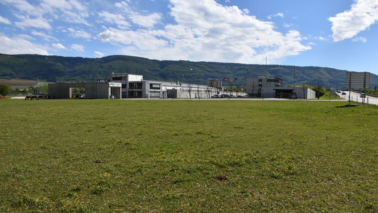 Le Jura reprend un projet d'aire de transit qui avait été abandonné en 2011. [RTS - Gaël Klein]