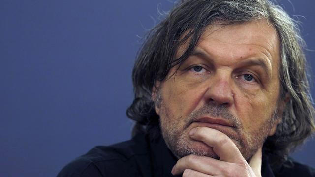 Emir Kusturica présentera son dernier film jeudi prochain à Porrentruy. [Keystone - Darko Vojinovic]