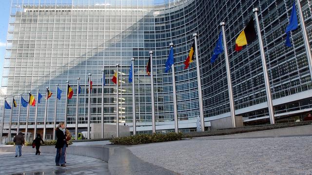 Le siège de la Commission européenne à Bruxelles. [Keystone - AP Photo/Yves Logghe]