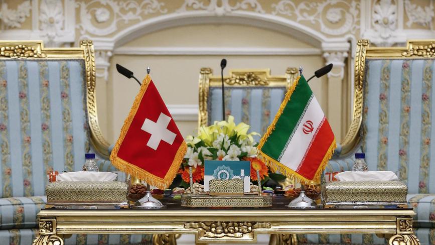 La diplomatie suisse est fortement impliquée en Iran [KEYSTONE - Peter Klaunzer]
