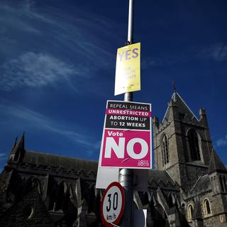 L'Eglise catholique n'a pas pris position dans la campagne sur le droit à l'avortement en Irlande. [Reuters - Clodagh Kilcoyne]