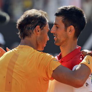 Nadal avait battu Djokovic en demi-finale du tournoi de Rome en mai dernier. [AP/Keystone - Gregorio Borgia]