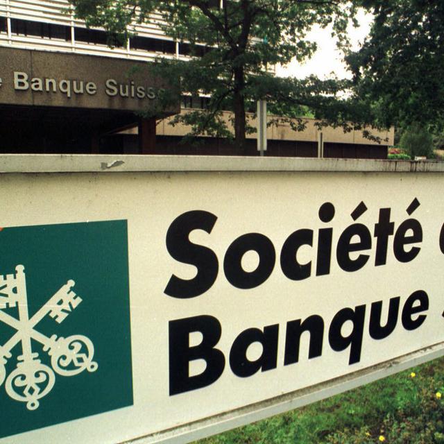 En 1997, la marque SBS avait disparu lors de la fusion avec UBS. [Keystone - Patrick Aviolat]