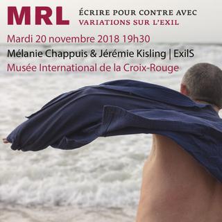 Visuel de l'exposition "ExilS" de Mélanie Chappuis & Jérémie Kisling. [Croix-Rouge]