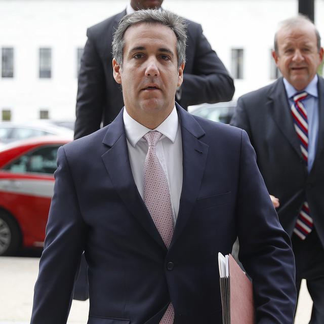 Michael Cohen, avocat de Donald Trump. [AP Photo/Keystone - Pablo Martinez Monsivais]