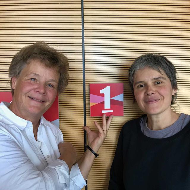 Hélène Tobler et Nathalie Fleury. [RTS - Jessica Nusslé]