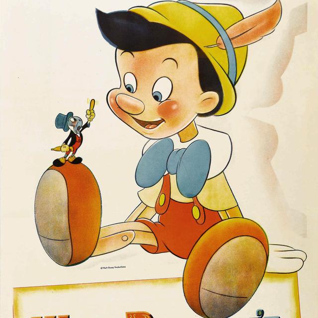 L'affiche du dessin animé de Norman Ferguson pour Walt Disney. [Walt Disney Productions / Collection ChristopheL]
