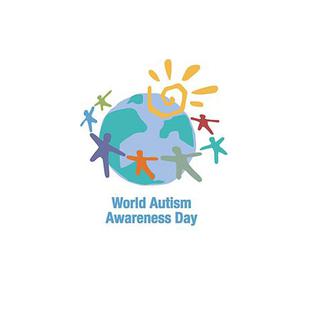 Logo de la Journée mondiale de sensibilisation à l'autisme. [World autism awareness day]