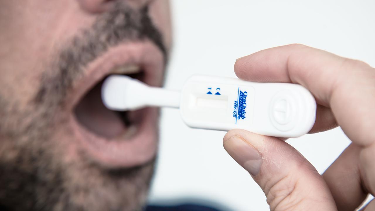 Un auto-test de dépistage du VIH, ici de la marque Oraquick. [AFP - Voisin/Phanie]